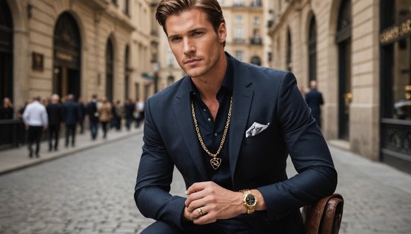 Bijoux homme luxe : découvrez l'élégance des grandes marques